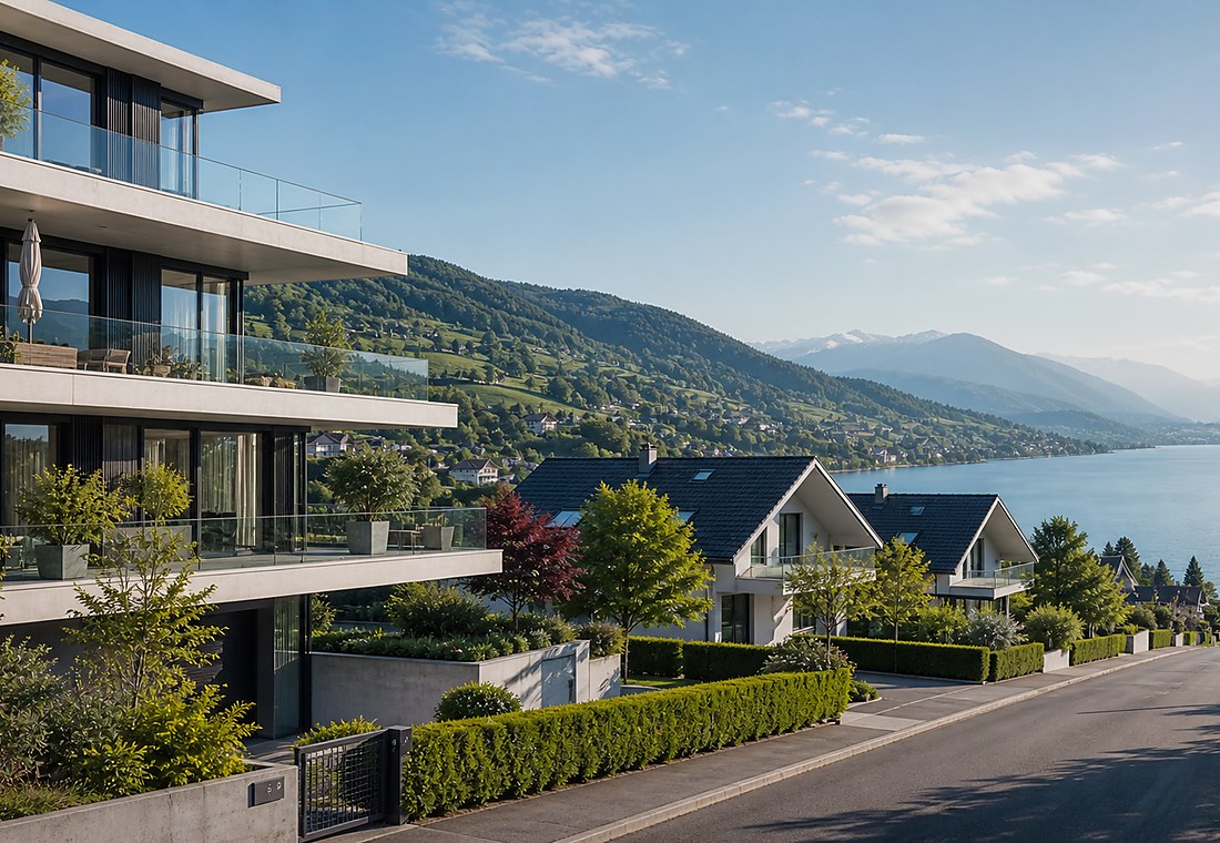 Visuel immobilier premium local pour Diessenhofen