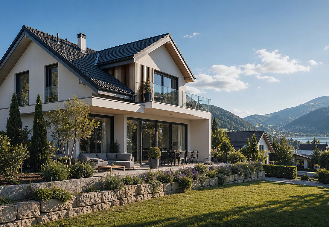 Visuel immobilier premium local pour Eggerberg