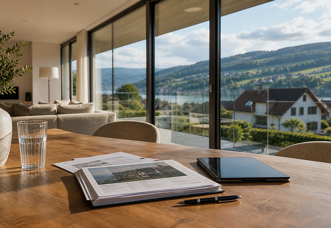 Visuel immobilier premium local pour Ehrendingen