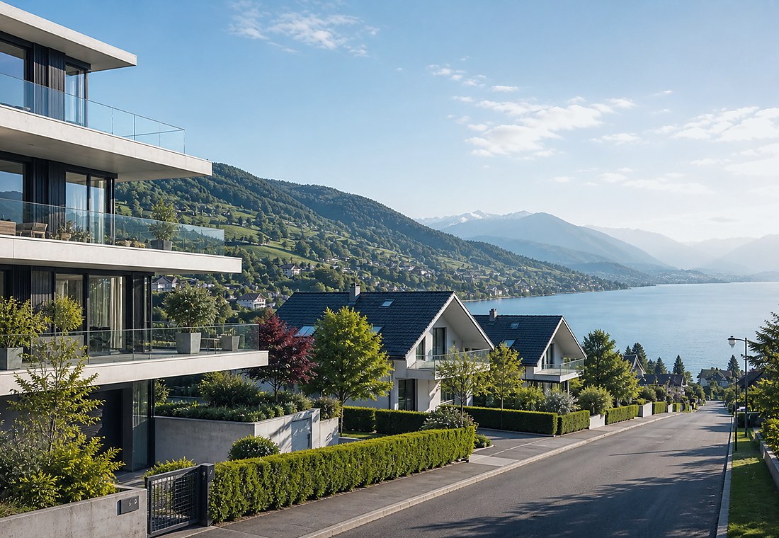 Visuel immobilier premium local pour Eich