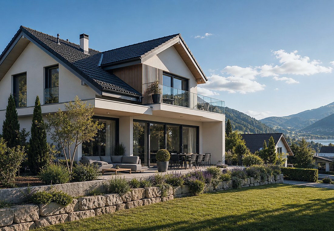 Visuel immobilier premium local pour Endingen