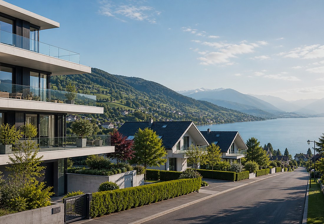 Visuel immobilier premium local pour Epsach