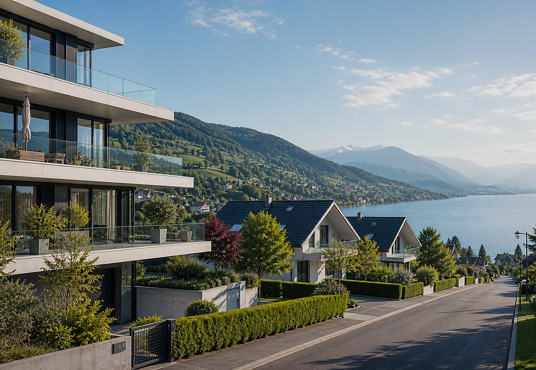 Visuel immobilier premium local pour Eriswil