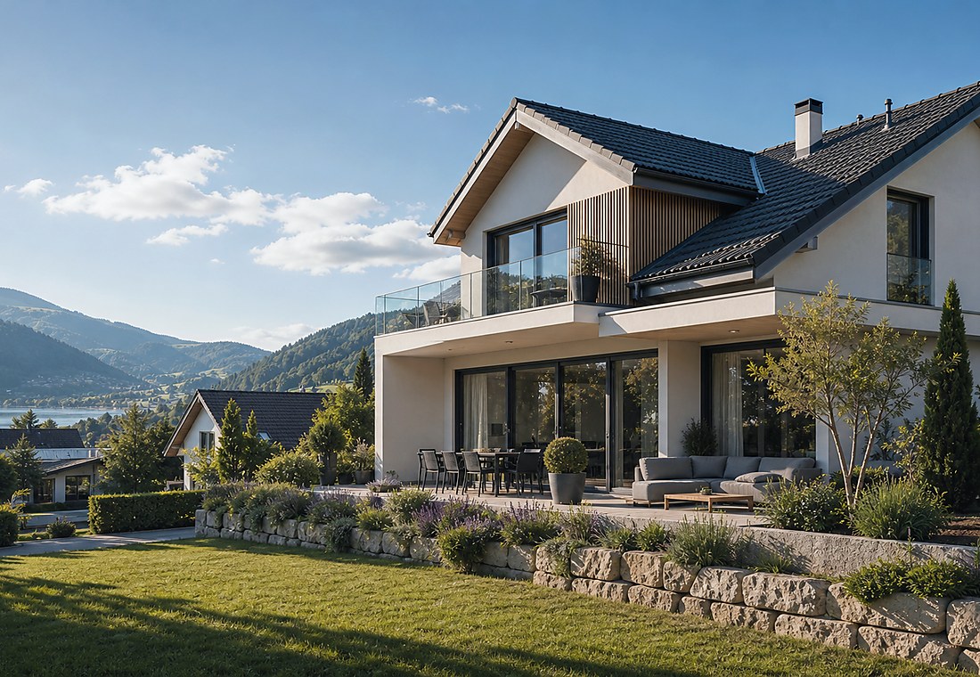 Visuel immobilier premium local pour Erlen
