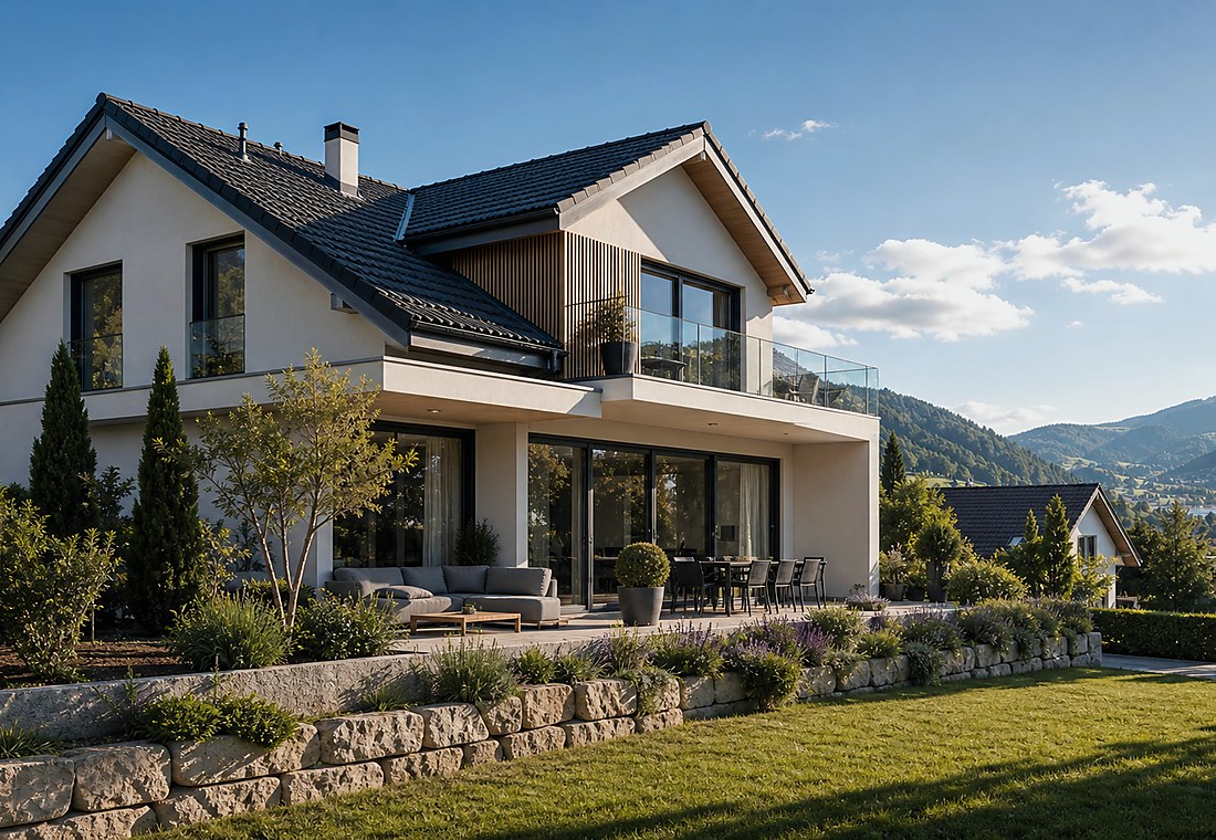 Visuel immobilier premium local pour Erlinsbach (SO)