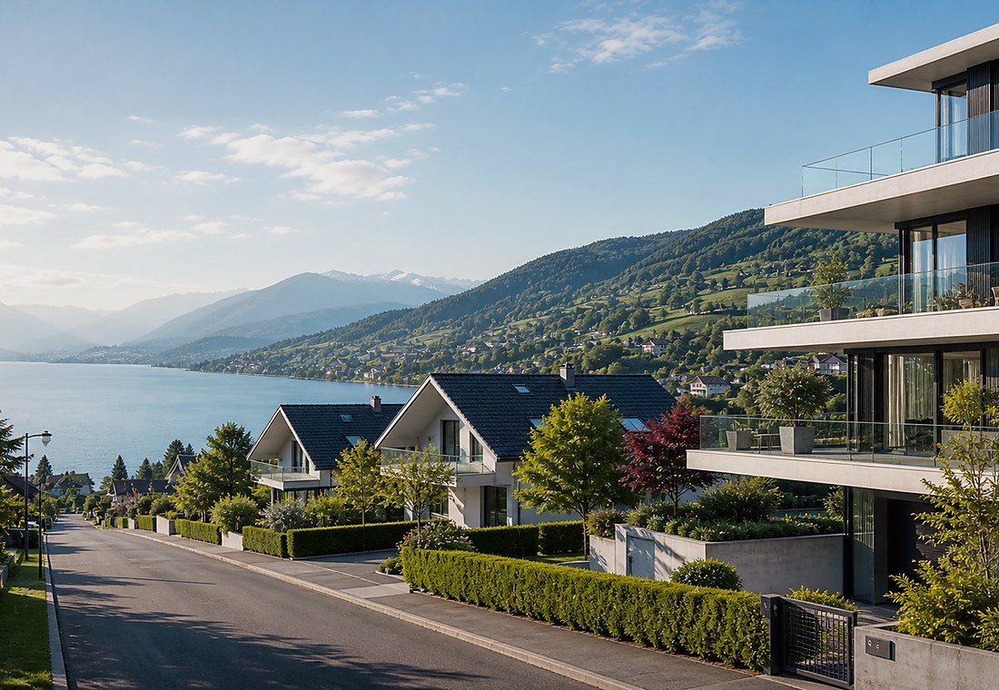 Visuel immobilier premium local pour Ermensee