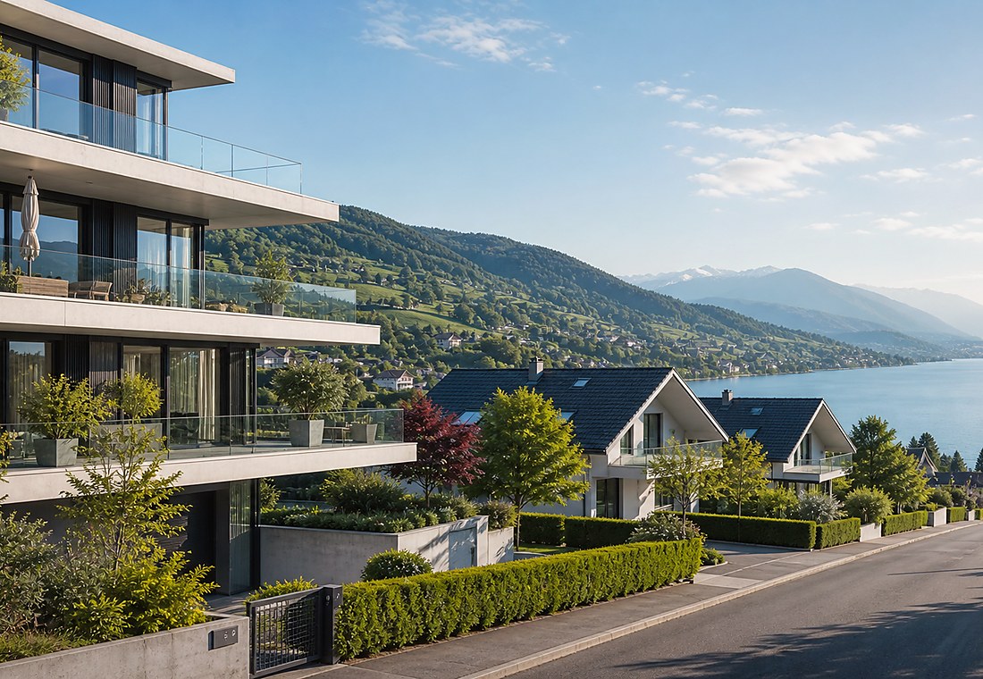 Visuel immobilier premium local pour Erschwil