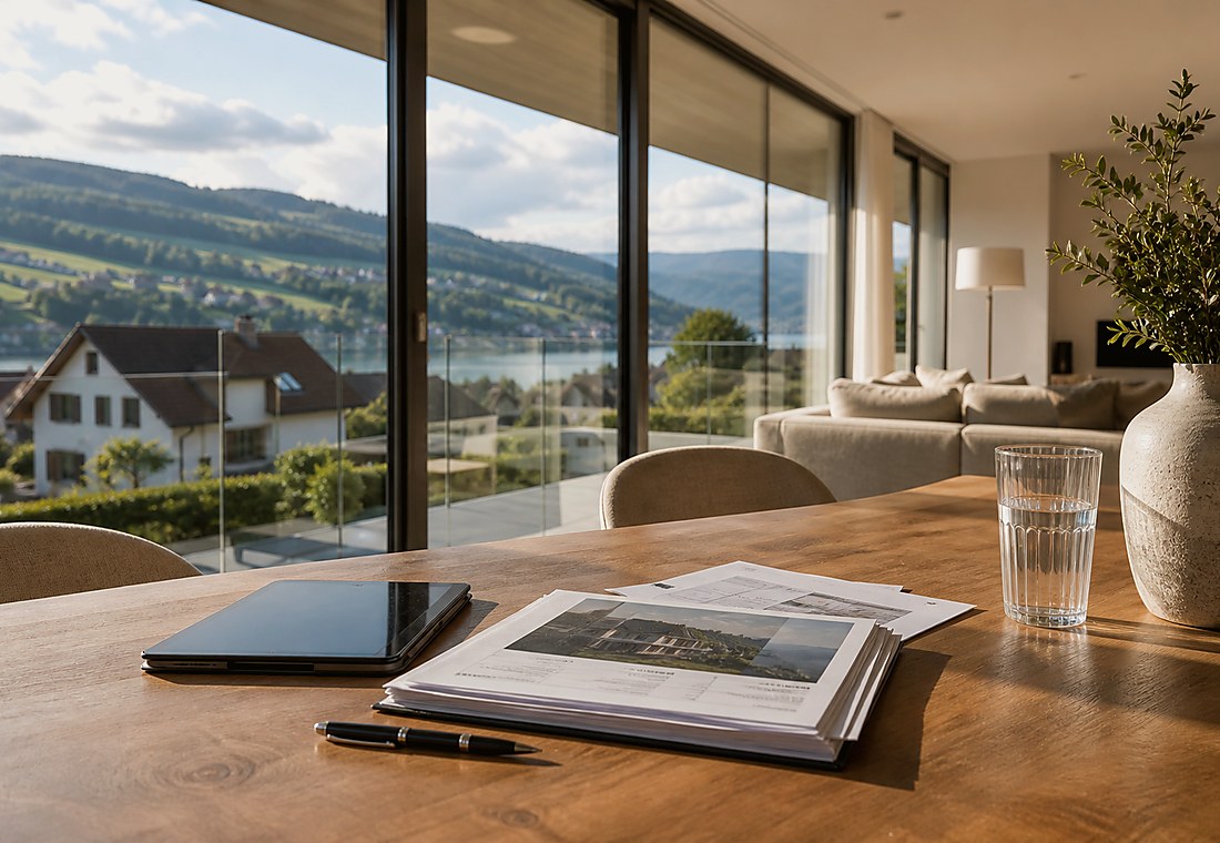 Visuel immobilier premium local pour Etziken