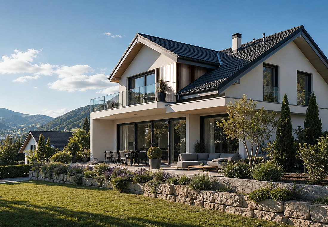 Visuel immobilier premium local pour Fahrwangen