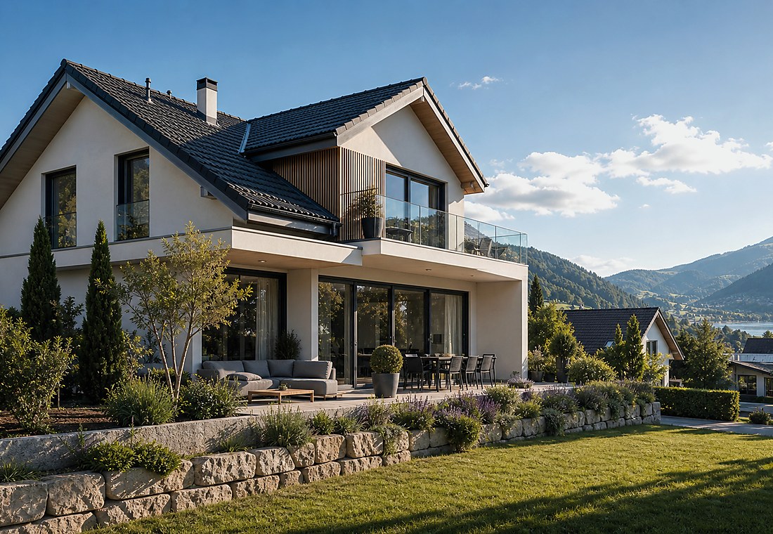 Visuel immobilier premium local pour Fällanden