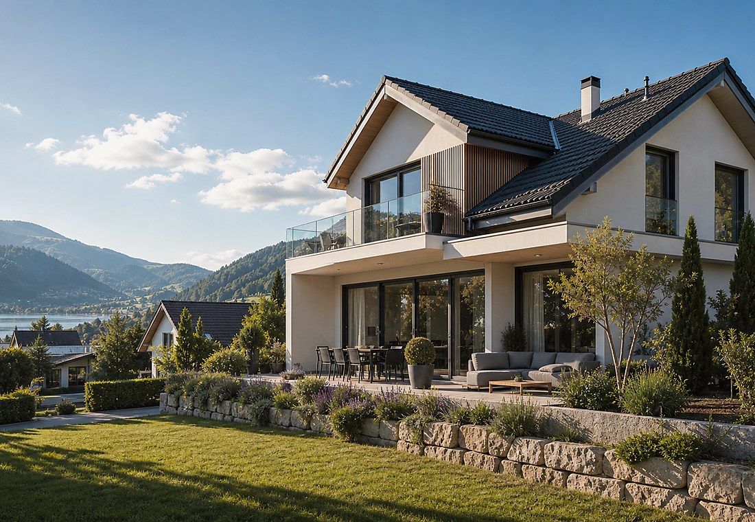 Visuel immobilier premium local pour Felben-Wellhausen