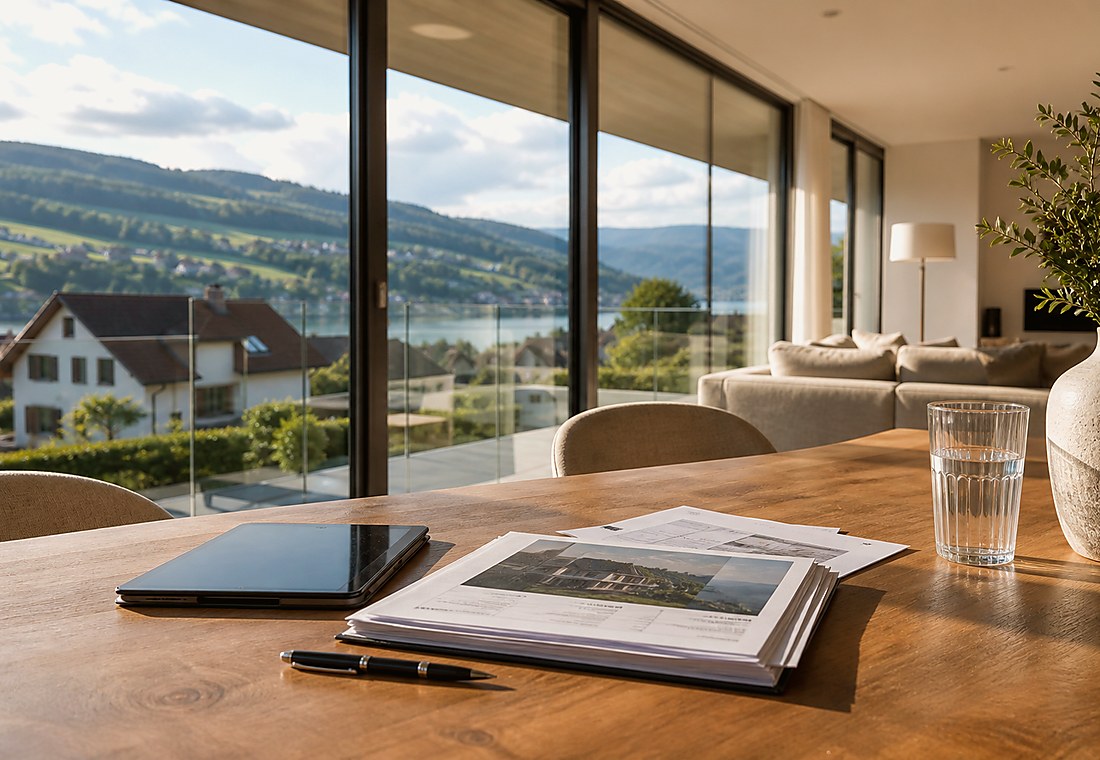Visuel immobilier premium local pour Feldbrunnen-St. Niklaus