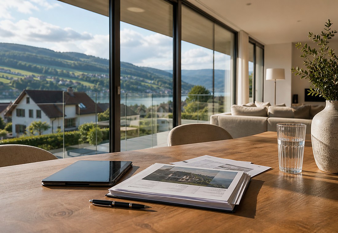 Visuel immobilier premium local pour Ferpicloz