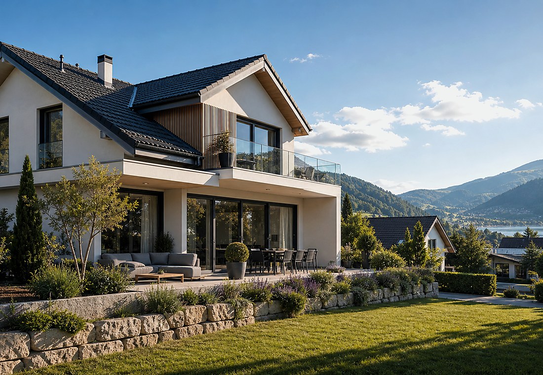 Visuel immobilier premium local pour Flerden