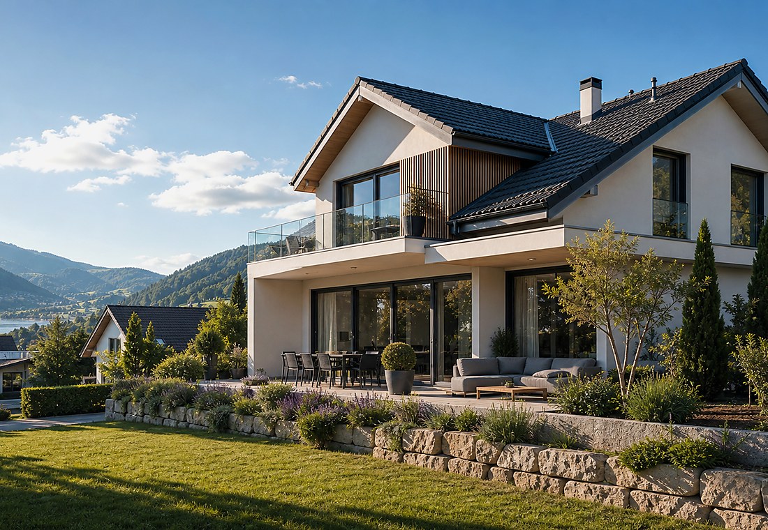 Visuel immobilier premium local pour Flurlingen