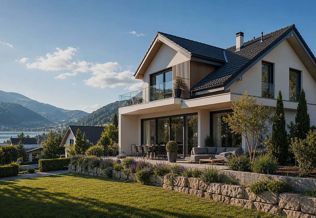 Visuel immobilier premium local pour Fontenais