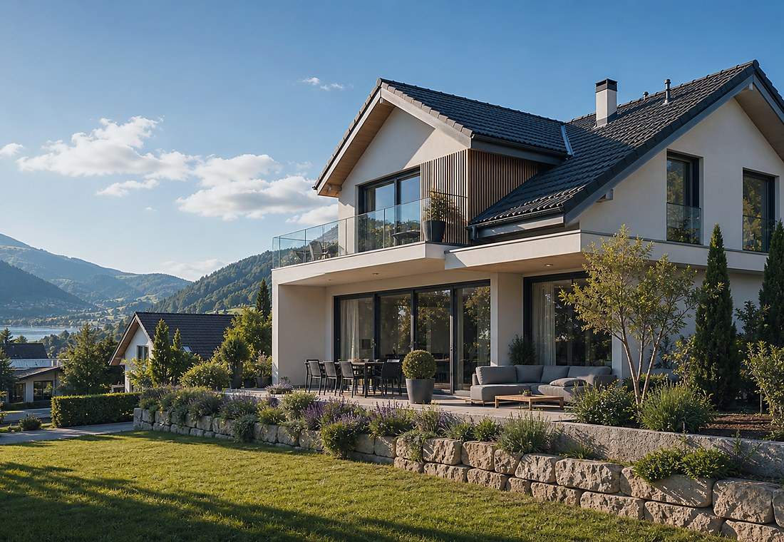 Visuel immobilier premium local pour Frutigen