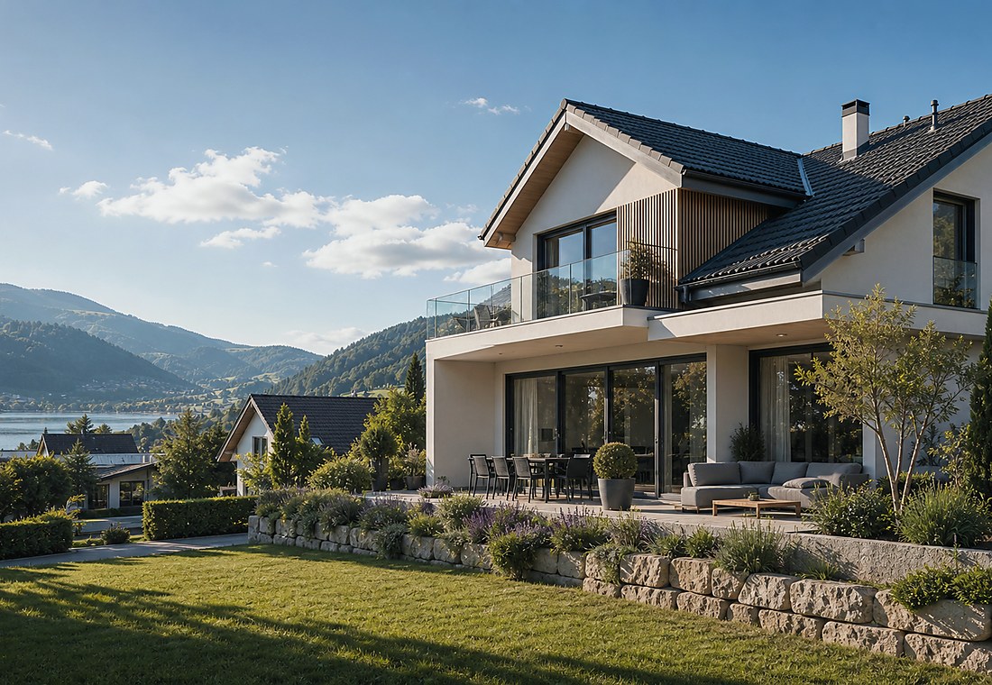 Visuel immobilier premium local pour Gals