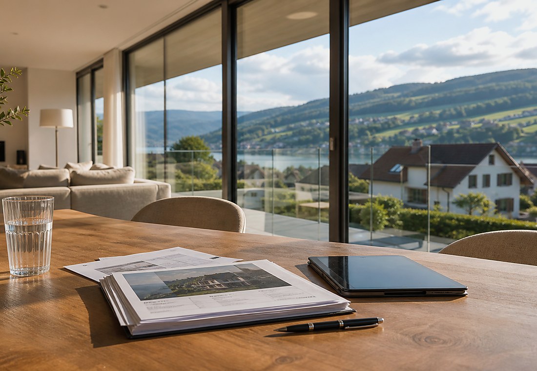 Visuel immobilier premium local pour Gerlafingen