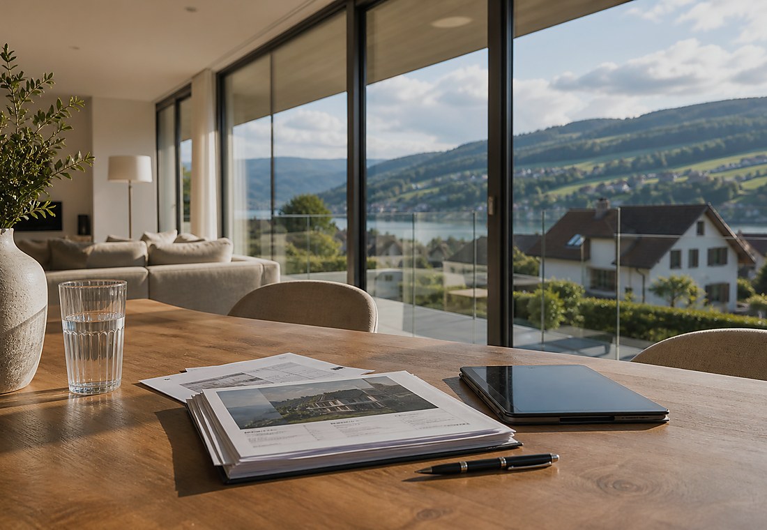 Visuel immobilier premium local pour Giebenach