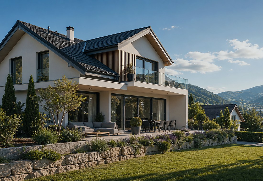 Visuel immobilier premium local pour Gimel