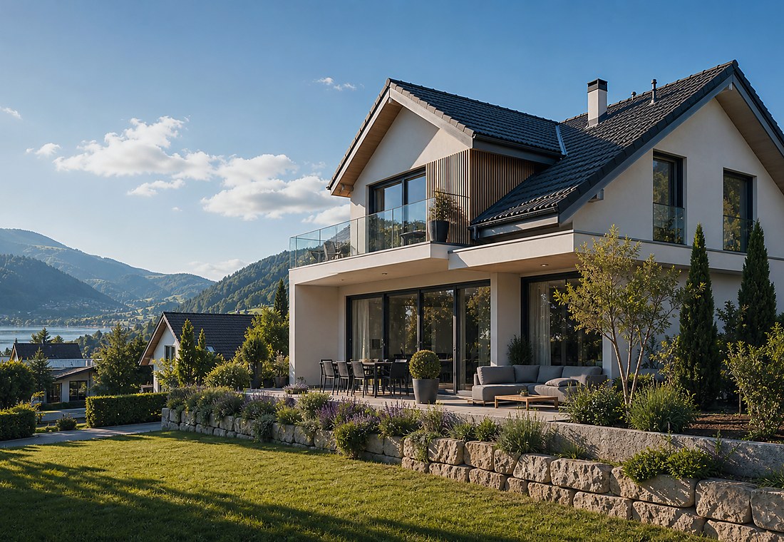 Visuel immobilier premium local pour Gollion