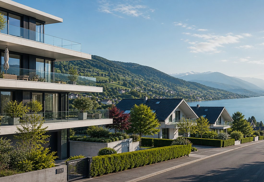 Visuel immobilier premium local pour Grandfontaine