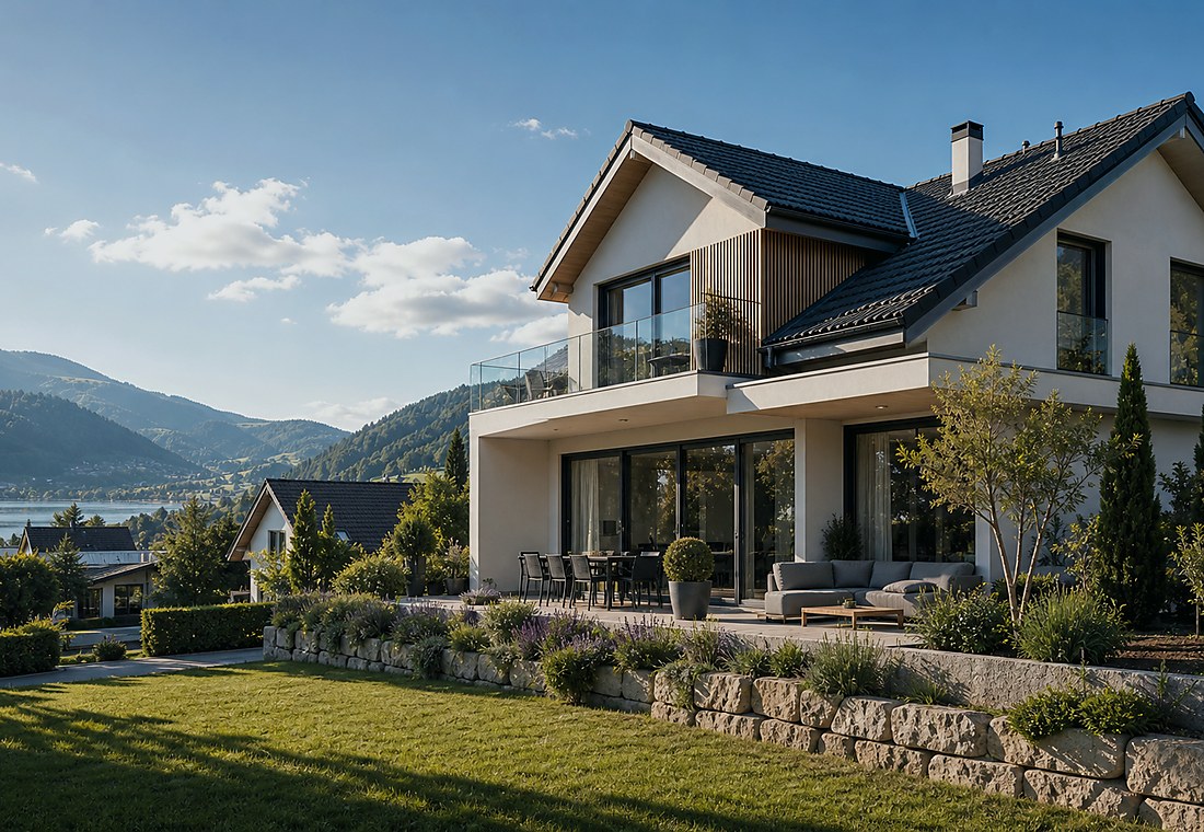 Visuel immobilier premium local pour Greng