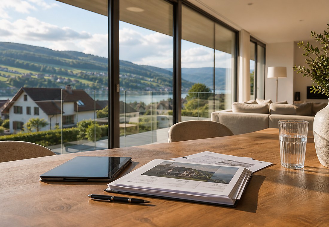 Visuel immobilier premium local pour Grossaffoltern