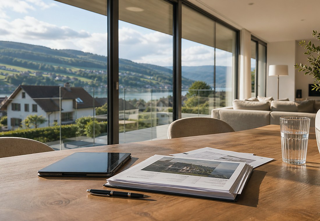 Visuel immobilier premium local pour Guttet-Feschel