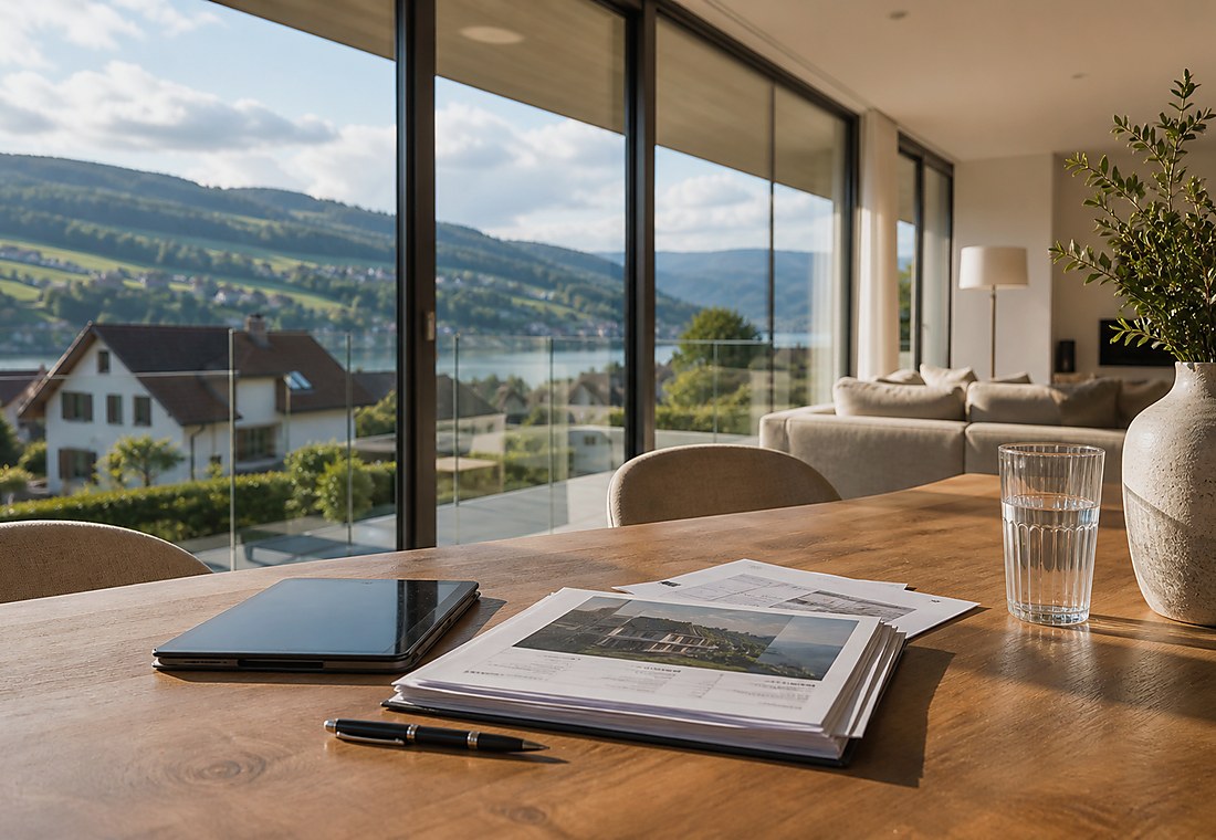 Visuel immobilier premium local pour Häfelfingen