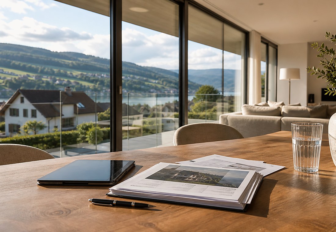 Visuel immobilier premium local pour Hauptwil-Gottshaus