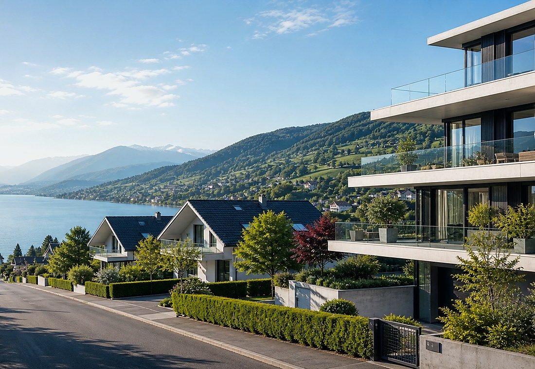 Visuel immobilier premium local pour Haute-Ajoie