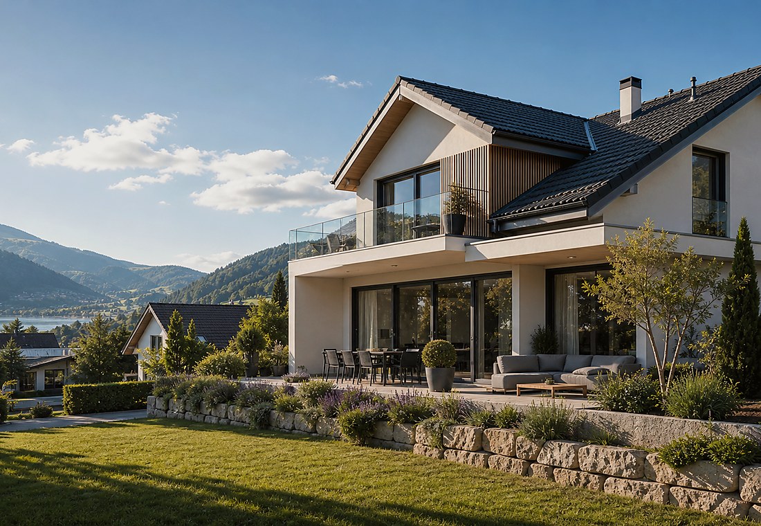 Visuel immobilier premium local pour Hauteville