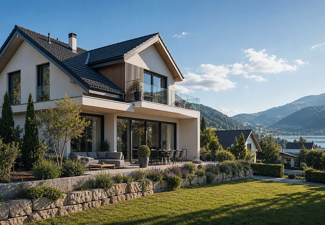 Visuel immobilier premium local pour Häutligen