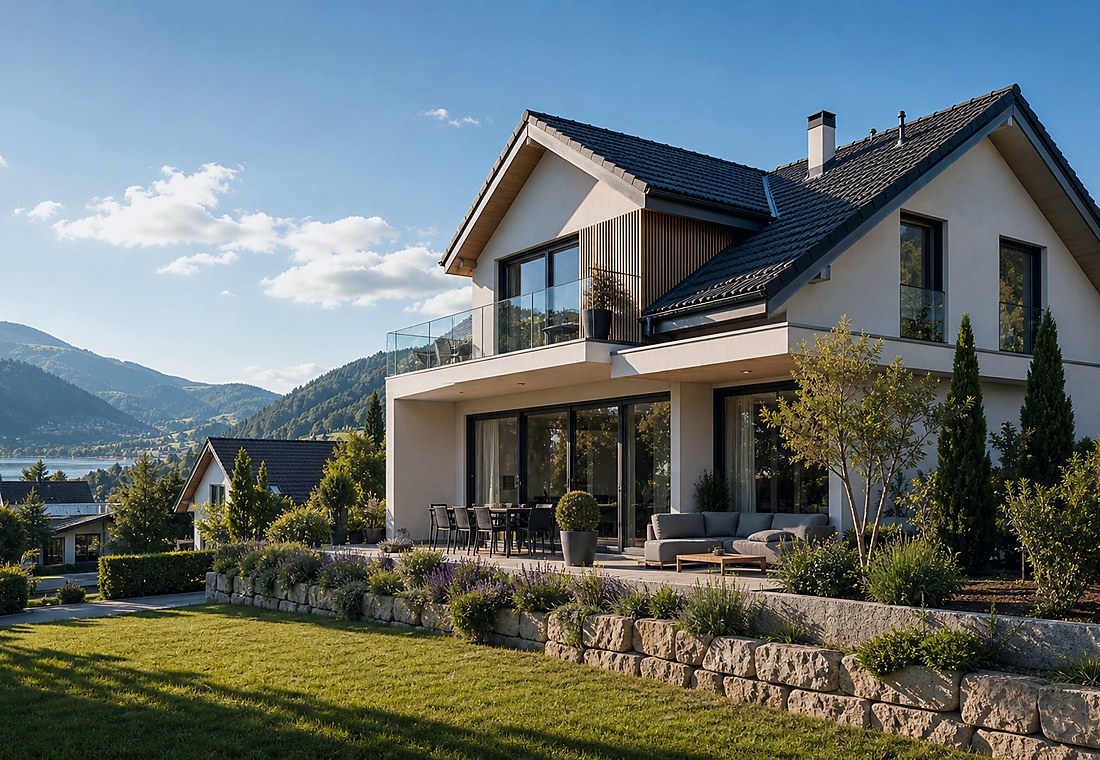 Visuel immobilier premium local pour Heimberg