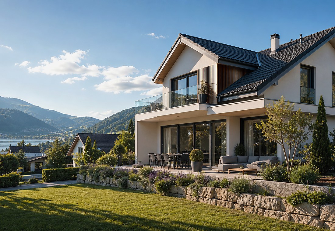 Visuel immobilier premium local pour Hildisrieden