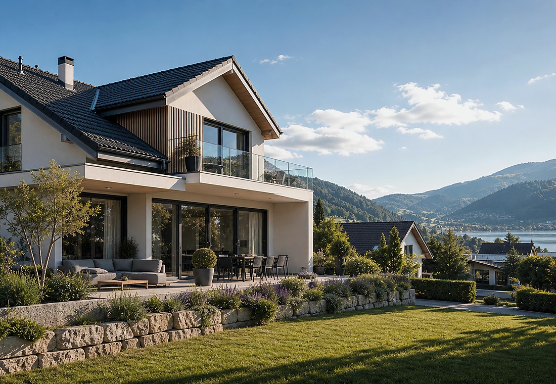 Visuel immobilier premium local pour Hitzkirch