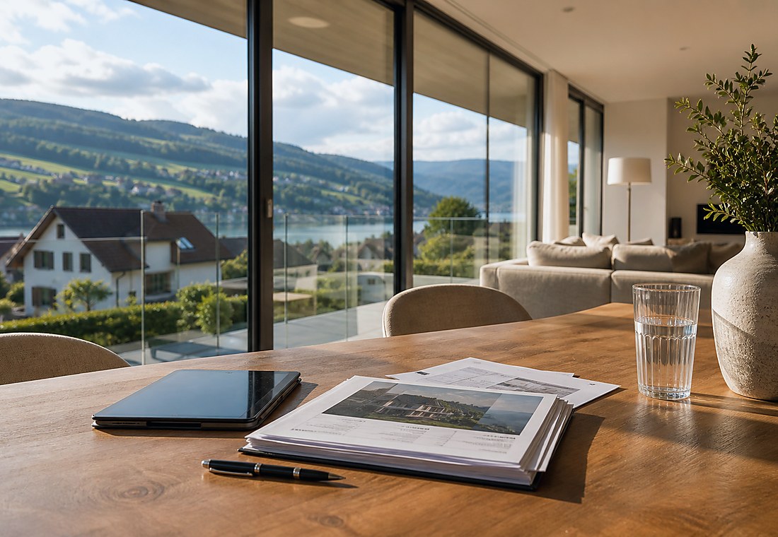 Visuel immobilier premium local pour Höri