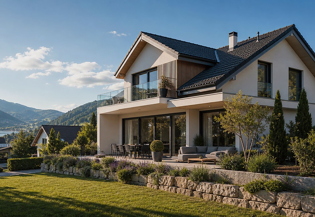 Visuel immobilier premium local pour Hüniken