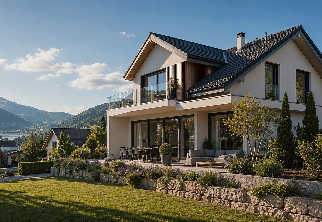 Visuel immobilier premium local pour Huttwil