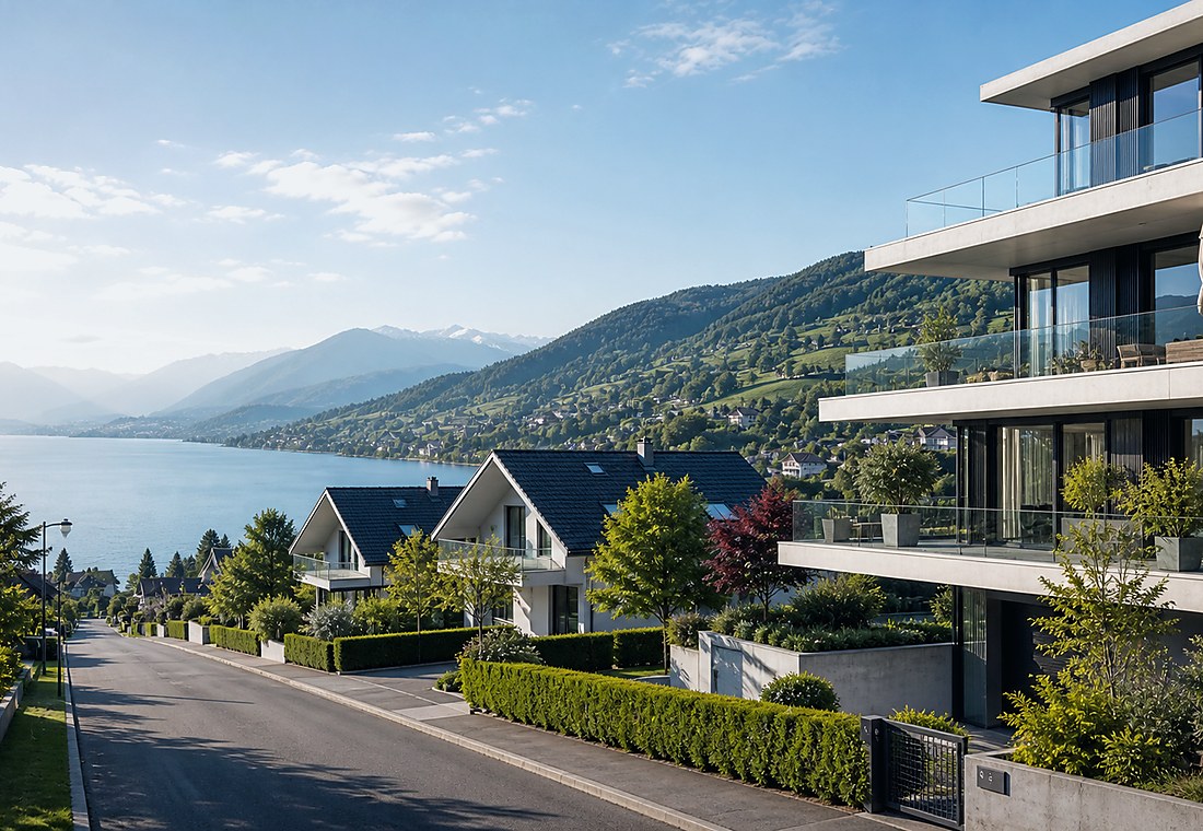 Visuel immobilier premium local pour Hüttwilen