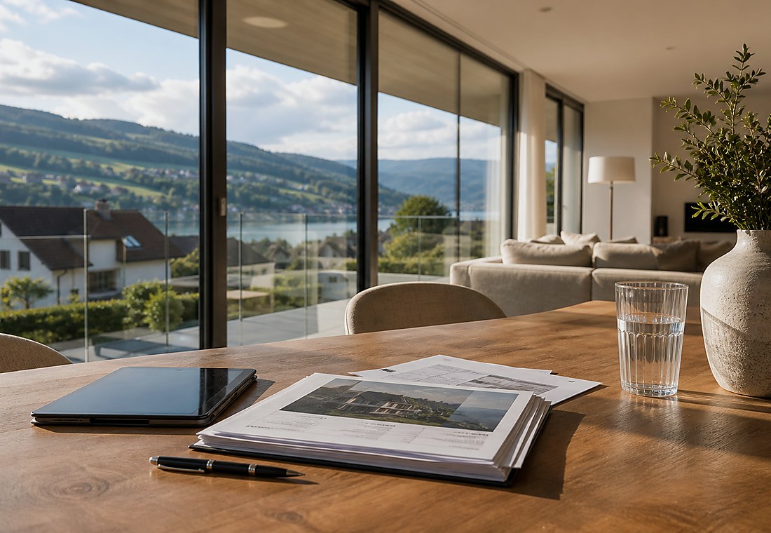 Visuel immobilier premium local pour Iseltwald