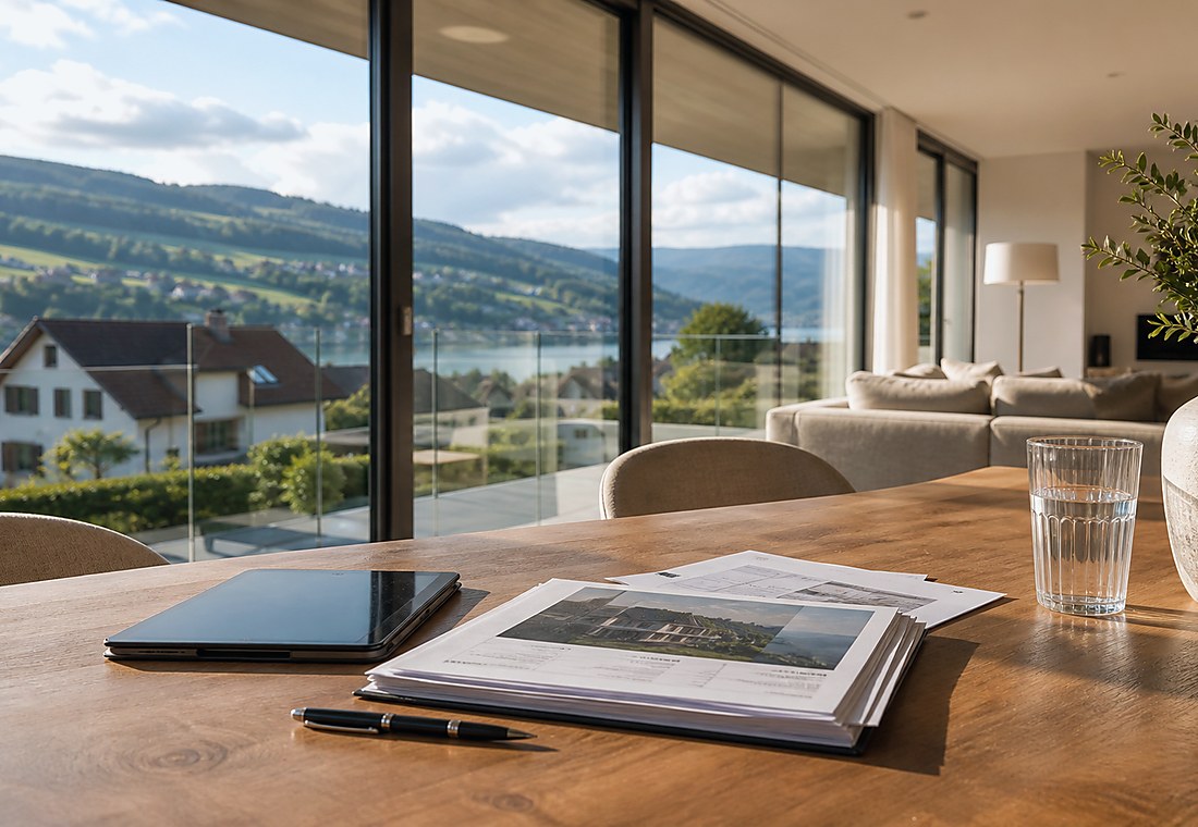 Visuel immobilier premium local pour Isone