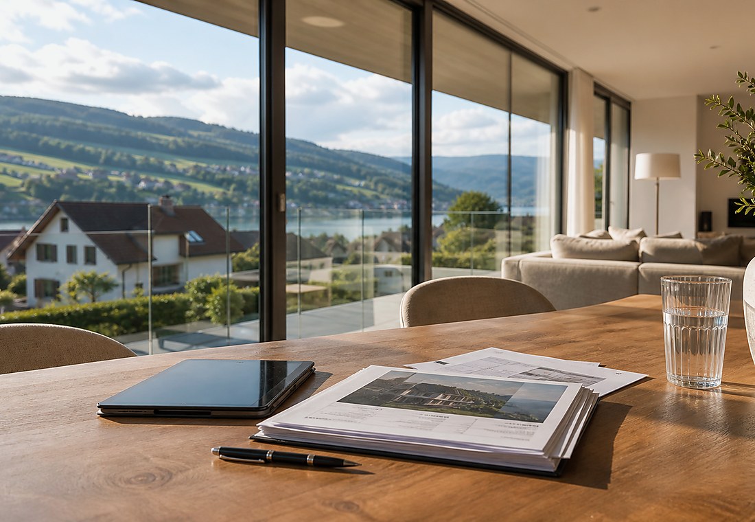 Visuel immobilier premium local pour Jonen