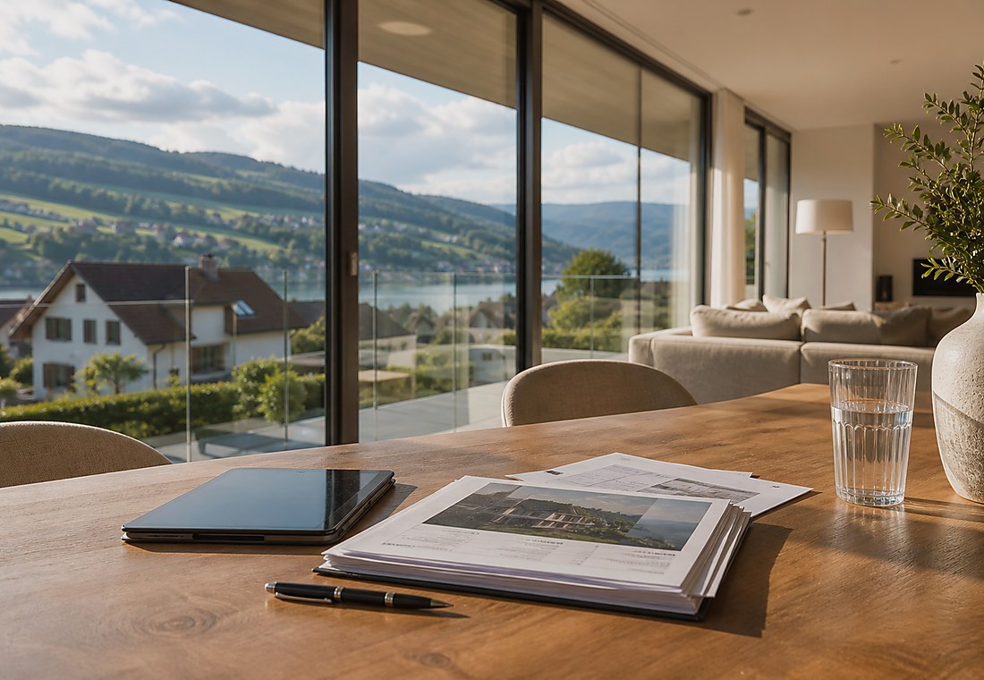 Visuel immobilier premium local pour Kallern