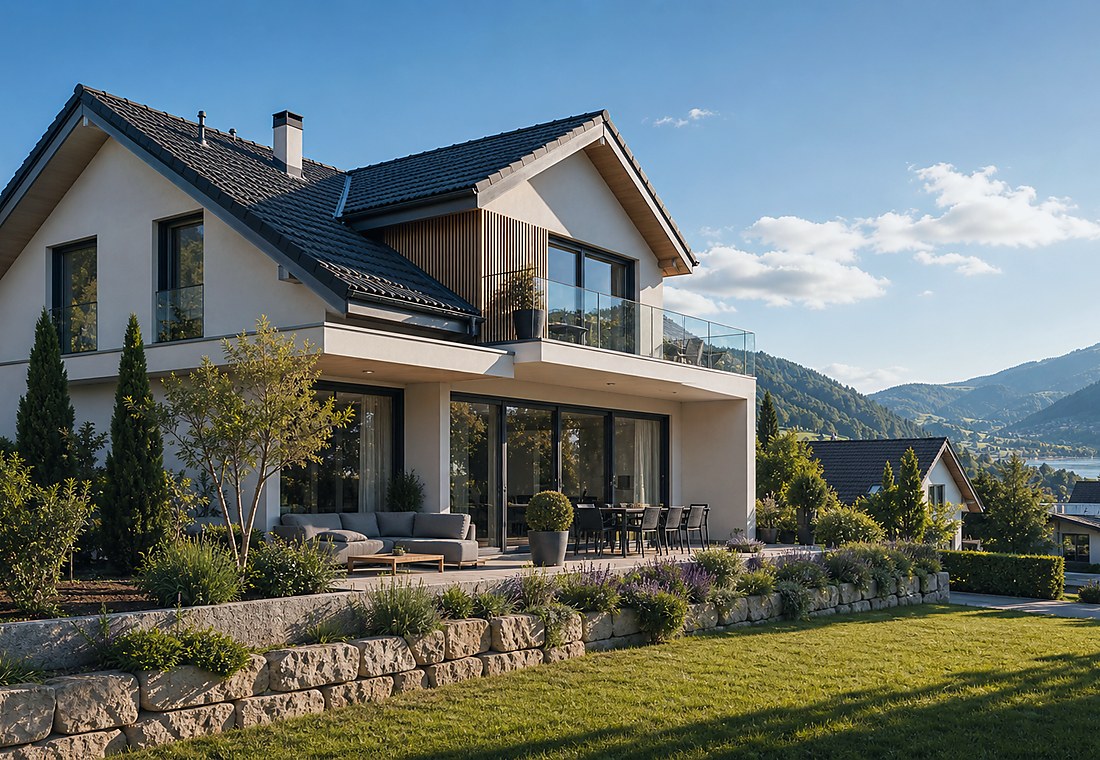 Visuel immobilier premium local pour Kerzers