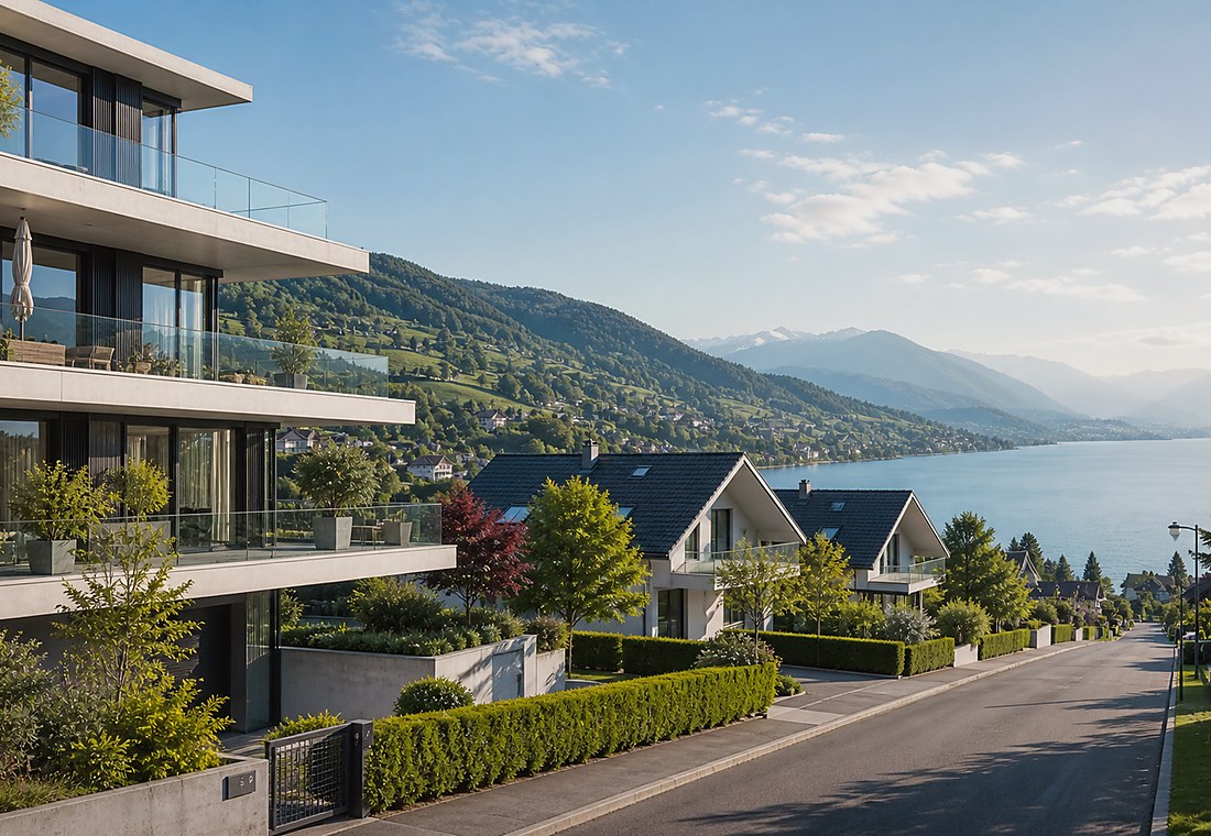 Visuel immobilier premium local pour Killwangen