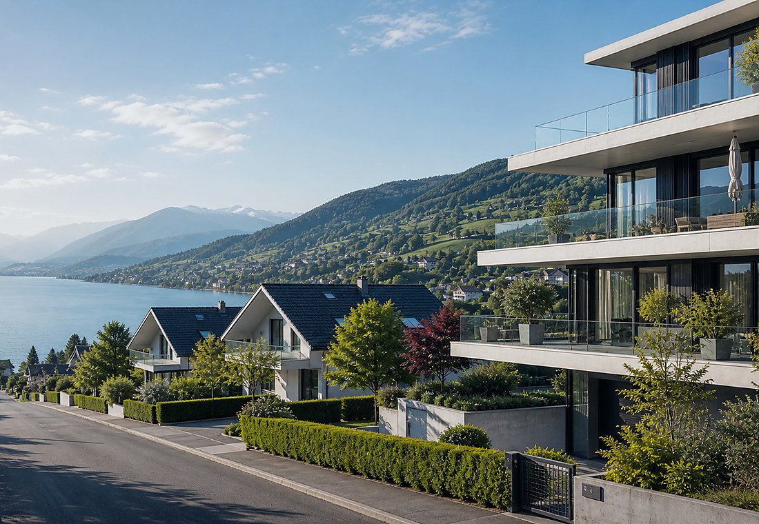 Visuel immobilier premium local pour Kölliken