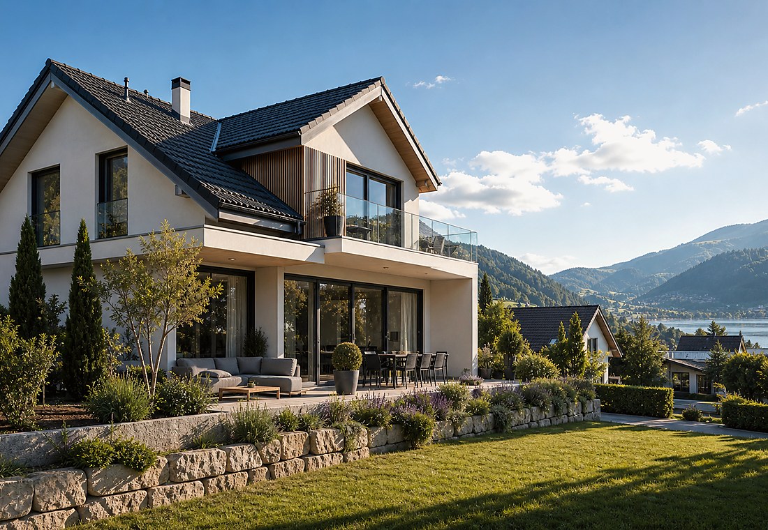 Visuel immobilier premium local pour Köniz